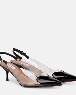 Alaïa "cœur" Slingbacks - Black