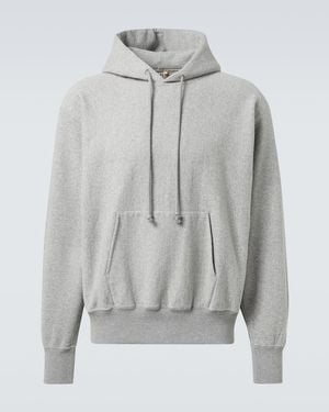 AURALEE Hoodie Aus Baumwoll-Jersey - Grau