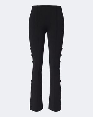 Proenza Schouler Schmale Hose Martina - Schwarz
