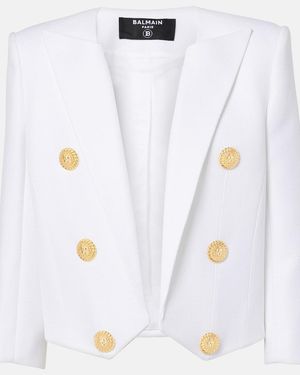 Balmain Blazers - White