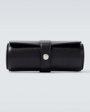 Brunello Cucinelli Leather Watch Case - Black