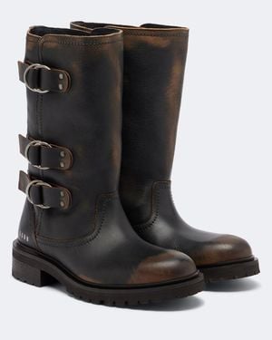 Golden Goose Stivaletti Biker Kurt - Nero