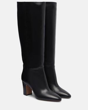 Paris Texas Lavinia 75 Leather Knee-High Boots - Black