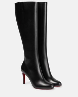 Christian Louboutin Pumppie Knee High Boot - Black