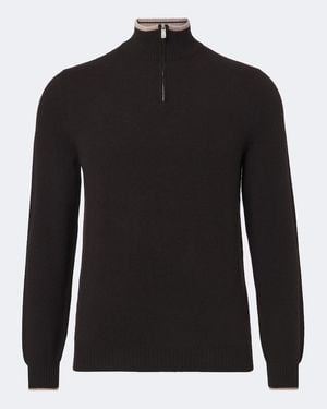 Fedeli Pullover Aus Cashmere - Schwarz