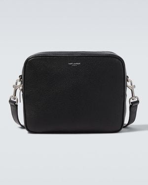 Saint Laurent Spl Small Leather Shoulder Bag - White