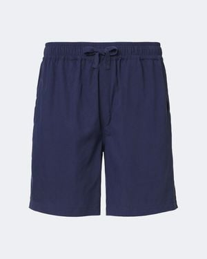 Saman Amel Silk Shorts - Blue