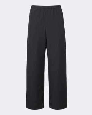 Jil Sander Pantalones Anchos Tecnicos - Azul