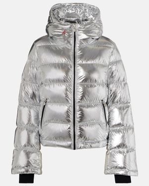 Perfect Moment Polar Flare Down Ski Jacket - Gray