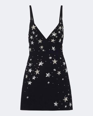 Dolce & Gabbana Embellished Minidress - Black