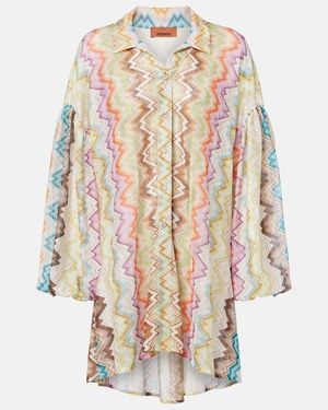 Missoni Zigzag Oversized Shirt - White