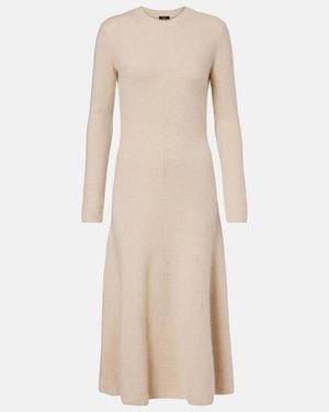 JOSEPH Cashmere-Blend Jumper Dress - Natural