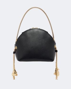 Erdem Henkeltasche Flora Aus Leder - Schwarz