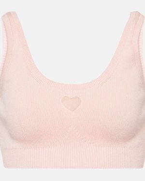 Simone Rocha Bralette Love Heart - Pink