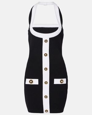 Balmain Backless Dress - Black