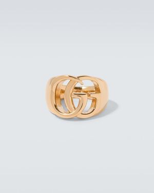 Gucci Gg Marmont Ring - Metallic