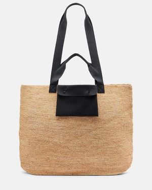 Eres Jetset Raffia Tote Bag - Natural