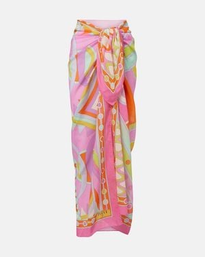 PUCCI Manuba Cotton Beach Cover-Up - Pink