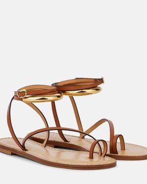 Amanu Kalahari Leather Sandals - Brown