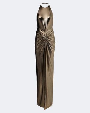 retroféte Metallic Robe Anida - Mettallic