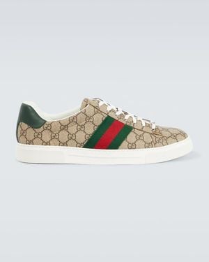 Gucci Ace Herrensneaker Mit Web, Grösse - Mehrfarbig