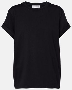 Victoria Beckham T-Shirt Tilly Aus Baumwoll-Jersey - Schwarz