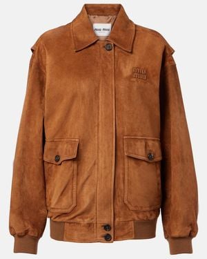 Miu Miu Blouson - Brown
