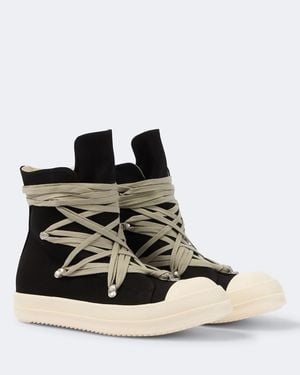Rick Owens Drkshdw Megalace High-Top Trainers - Black
