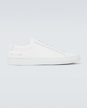 Common Projects Gemeinsame Projekte original Achilles niedrige Turnschuhe - Weiß