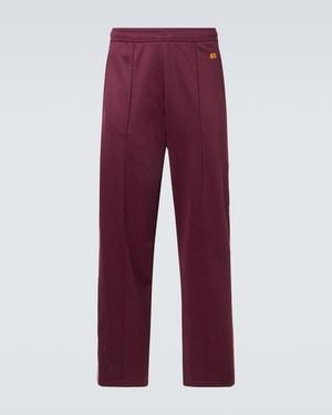 Wales Bonner Essence Jersey Track Trousers - Red