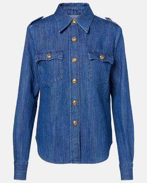 Valentino Denim Top - Blue