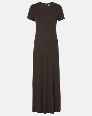 TOTEME Jersey Maxi Dress - Black