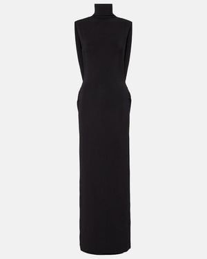 Nina Ricci Jersey Maxi Dress - Blue