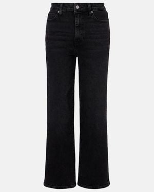 FRAME Jeans Anchos The Wide - Negro