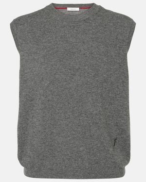 Ferragamo Cashmere-Blend Jumper - Grey