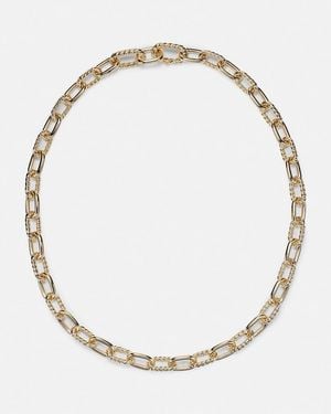 David Yurman Dy Madison 18Kt Chain Necklace - Metallic
