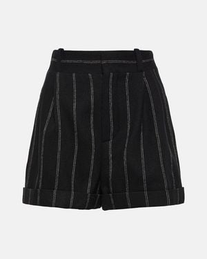 The Mannei Shorts Kudebi Aus Wolle - Schwarz