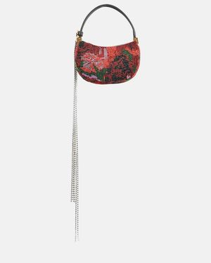 Magda Butrym Beaded Clutch - Red