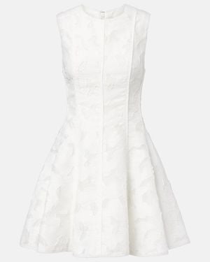 Jonathan Simkhai Sylvia Jacquard Minidress - White