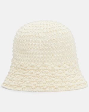 Eres Carats Crochet Bucket Hat - Natural