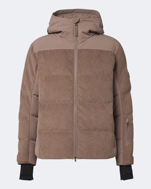 Bogner Corsin Corduroy Down Ski Jacket - Brown