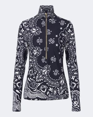Goldbergh Top De Esqui Tokiko Con Paisley - Azul