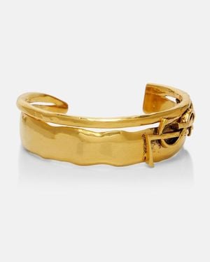 Saint Laurent Armreif Cassandre - Gelb