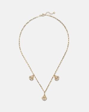 Mateo Halskette 3 Petite Venus Aus 14Kt Gelbgold Mit Diamanten - Mettallic