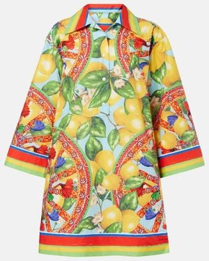 Dolce & Gabbana Oversized Printed Shirt - Multicolor