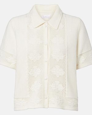Velvet Pullover Rosemond Aus Baumwolle Und Kaschmir - Weiß
