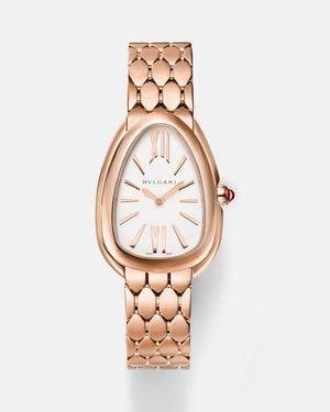 BVLGARI Uhr Serpenti Seduttori Aus 18Kt Rosegold Mit Rubellit - Mettallic