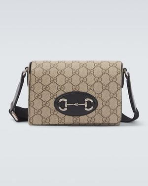 Gucci Horsebit 1955 Mini Shoulder Bag - Natural