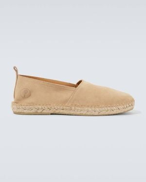 Frescobol Carioca Helio Suede Espadrilles - White