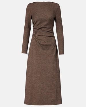Ralph Lauren Cocktailkleid Nora Aus Wolle - Braun